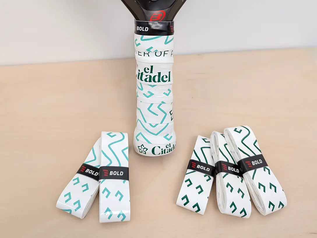 El Citadel custom Bold design on court